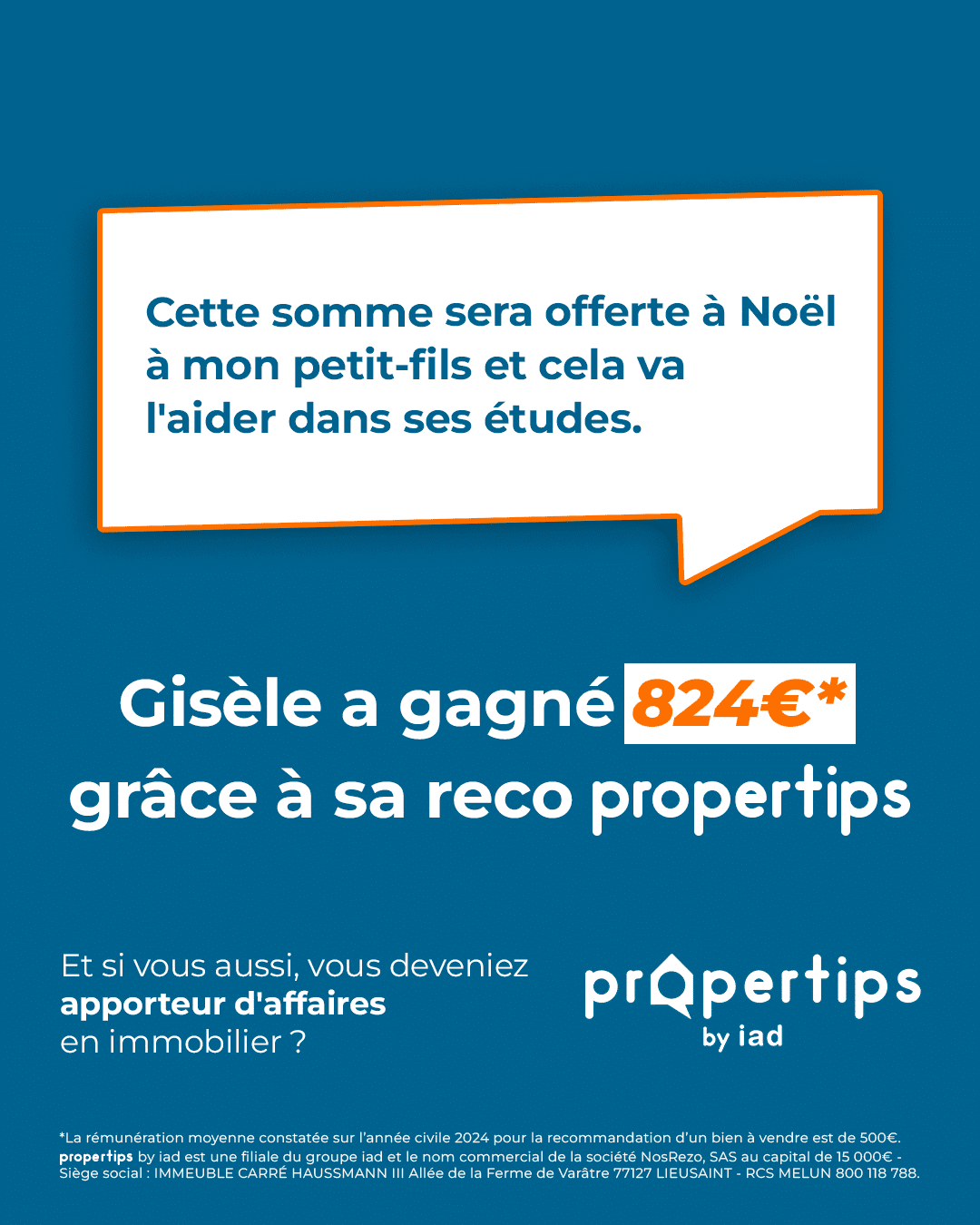 Témoignage Propertips de Gisèle