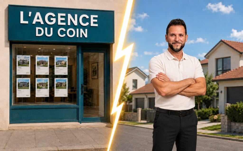 Comparaison entre une agence immobilière traditionnelle et Antonio Figueiredo, conseiller immobilier indépendant à Longpont-sur-Orge