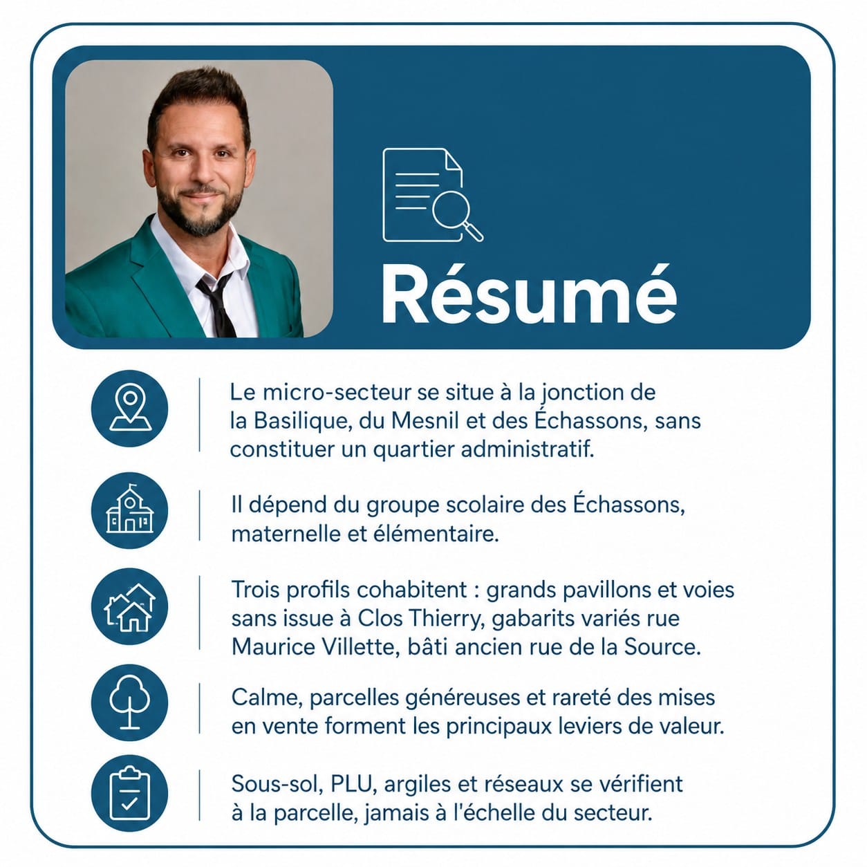 Infographie — micro-secteur Clos Thierry, rue de la Source, Longpont-sur-Orge